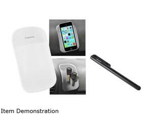 Insten Clear Universal Magic Sticky Anti-Slip Mat+Black Universal Touch Screen Stylus Compatible With HTC EVO 4G One X XL Insten Clear Universal Magic Sticky Anti-Slip Mat+Black Universal Touch Screen Stylus Compatible With HTC EVO 4G One X XL