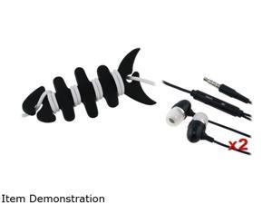 Insten 2 x Black Earphone Mic + Fishbone Wrap Compatible with Samsung Galaxy S3 i9300 i9500 S4 i8190 Insten 2 x Black Earphone Mic + Fishbone Wrap Compatible with Samsung Galaxy S3 i9300 i9500 S4 i8190