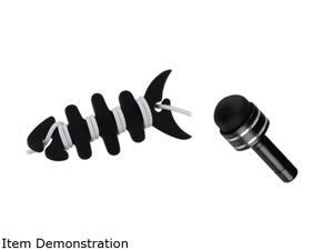 Insten Black Dust Cap Stylus + Fishbone Wrap Compatible with Samsung Galaxy SIII S3 i9300 SIV S4 i9500 Insten Black Dust Cap Stylus + Fishbone Wrap Compatible with Samsung Galaxy SIII S3 i9300 SIV S4 i9500