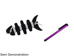 Insten Purple LCD Stylus + Fishbone Wrap Compatible with Samsung Galaxy S3 i9300 i9500 S4 SIV i9100 Insten Purple LCD Stylus + Fishbone Wrap Compatible with Samsung Galaxy S3 i9300 i9500 S4 SIV i9100