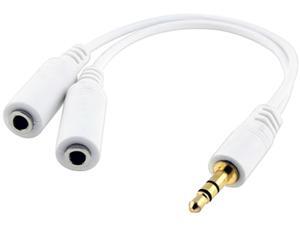 Insten Headset Splitter Compatible with Blackberry Z10 Insten Headset Splitter Compatible with Blackberry Z10