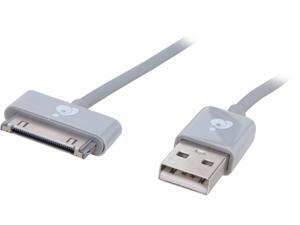 IOGEAR GUD02 Gray 6.6 ft. USB to 30-Pin cables IOGEAR GUD02 Gray 6.6 ft. USB to 30-Pin cables