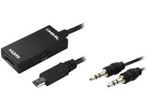 Insten 1047332 Micro USB to HDMI MHL Adapter + Retractable 3.5mm Audio Extension Cable M/M for Samsung Galaxy S III i9300/ Galaxy Note II N7100 Insten 1047332 Micro USB to HDMI MHL Adapter + Retractable 3.5mm Audio Extension Cable M/M for Samsung Galaxy S III i9300/ Galaxy Note II N7100