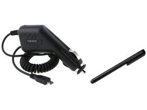 Insten Black Car Charger (Micro USB)+Black Touch Screen Stylus Compatible With Samsung Infuse 4G FT-i9100 Galaxy S2 S3 i9300 Insten Black Car Charger (Micro USB)+Black Touch Screen Stylus Compatible With Samsung Infuse 4G FT-i9100 Galaxy S2 S3 i9300