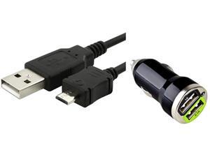 Insten Mini Black Car Charger + USB Data Cable Cord Compatible with Samsung Galaxy S4 i9500 S3 i9300 Note 2 N7000 Insten Mini Black Car Charger + USB Data Cable Cord Compatible with Samsung Galaxy S4 i9500 S3 i9300 Note 2 N7000