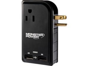 Monster MBL MP OTG300 TB EFS 3 Outlets with 2 USB Charging for Smartphones, Tablets, and USB-charged devices Monster MBL MP OTG300 TB EFS 3 Outlets with 2 USB Charging for Smartphones, Tablets, and USB-charged devices