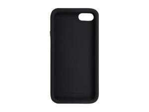 The Joy Factory Jugar Matte Black Soft Silicone Case w/ Metal Frame for iPhone 5 CSD104 The Joy Factory Jugar Matte Black Soft Silicone Case w/ Metal Frame for iPhone 5 CSD104