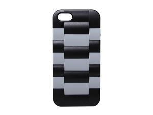 The Joy Factory Daytona V Snow Gray Solid Watchband Textured Case for iPhone 5 CSD124 The Joy Factory Daytona V Snow Gray Solid Watchband Textured Case for iPhone 5 CSD124