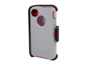 OtterBox Defender Peony Pink/Gunmetal Grey Case For iPhone 4/4S 77-18748 OtterBox Defender Peony Pink/Gunmetal Grey Case For iPhone 4/4S 77-18748