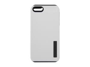 Incipio SILICRYLIC DualPro Optical White / Charcoal Gray Solid Hard Shell Case w/ Silicone Core for iPhone 5 / 5S IPH-818 Incipio SILICRYLIC DualPro Optical White / Charcoal Gray Solid Hard Shell Case w/ Silicone Core for iPhone 5 / 5S IPH-818