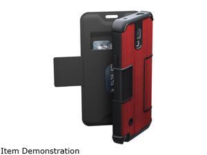 Urban Armor Gear Red/Black Solid Folio Case for Samsung Galaxy Note 4 UAG-GLXN4F-RED-VP Urban Armor Gear Red/Black Solid Folio Case for Samsung Galaxy Note 4 UAG-GLXN4F-RED-VP
