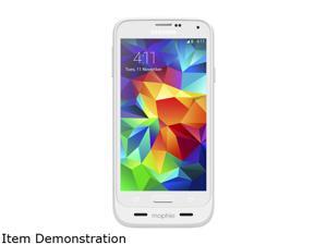 mophie Juice pack White 3000 mAh Battery Case for Galaxy S5 2327_JP-SSG5- WHT mophie Juice pack White 3000 mAh Battery Case for Galaxy S5 2327_JP-SSG5- WHT
