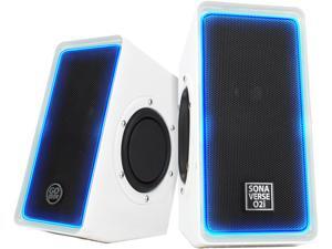 GOgroove SonaVERSE O2i Multimedia Gaming Computer Speaker System w/ Glowing LEDs , Volume Control and USB Plug-N-Play Design for your Laptop , Notebook, Ultrabook, Desktop & More PCs GOgroove SonaVERSE O2i Multimedia Gaming Computer Speaker System w/ Glowing LEDs , Volume Control and USB Plug-N-Play Design for your Laptop , Notebook, Ultrabook, Desktop & More PCs