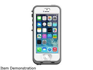 LifeProof Case 2105-02 for Apple iPhone 5/5s/SE (Nuud Series) - White/Grey LifeProof Case 2105-02 for Apple iPhone 5/5s/SE (Nuud Series) - White/Grey