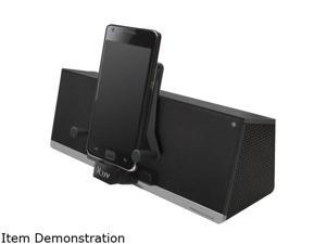 iLuv MobiDock Black 3.5mm Stereo Speaker Dock for Smartphones and Kindle Fire/Touch iMM375BLK iLuv MobiDock Black 3.5mm Stereo Speaker Dock for Smartphones and Kindle Fire/Touch iMM375BLK