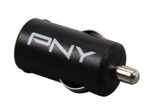PNY P-P-DC-UF-K01-GE Black Rapid Universal USB Car Charger for Smartphones & Apple Devices w/12V DC @ 2.1A PNY P-P-DC-UF-K01-GE Black Rapid Universal USB Car Charger for Smartphones & Apple Devices w/12V DC @ 2.1A