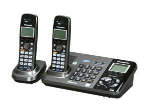 Panasonic KX-TG9382T 1.9 GHz/2.4GHz Digital DECT 6.0/Bluetooth 2X Handsets Cordless Phone Integrated Answering Machine Panasonic KX-TG9382T 1.9 GHz/2.4GHz Digital DECT 6.0/Bluetooth 2X Handsets Cordless Phone Integrated Answering Machine