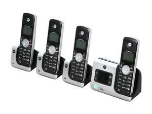 MOTOROLA L404 1.9 GHz Digital DECT 6.0 4X Handsets Motorola Essention Cordless Phone Integrated Answering Machine MOTOROLA L404 1.9 GHz Digital DECT 6.0 4X Handsets Motorola Essention Cordless Phone Integrated Answering Machine