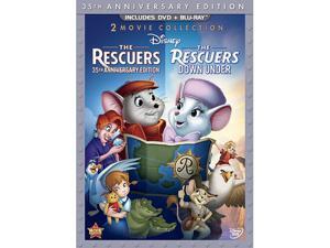 The Rescuers / The Rescuers: Down Under (Thee-Disc Blu-ray/DVD Combo in DVD Packaging) The Rescuers / The Rescuers: Down Under (Thee-Disc Blu-ray/DVD Combo in DVD Packaging)