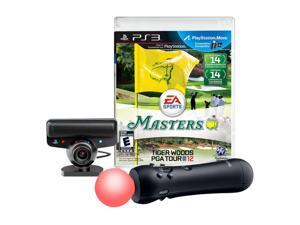 PS3 Move Bundle with Tiger Woods 12: The Masters Playstation3 Game PS3 Move Bundle with Tiger Woods 12: The Masters Playstation3 Game