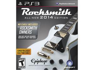 Rocksmith 2014 Edition - "No Cable Included" Version for Rocksmith Owners PlayStation 3 Rocksmith 2014 Edition - "No Cable Included" Version for Rocksmith Owners PlayStation 3