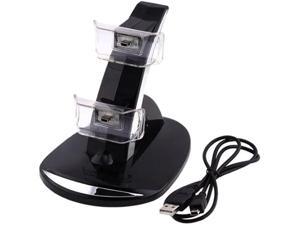 INSTEN Black Dual Charge Station Charger w/ Stand For Sony PS3 Playstation 3 / PS3 Slim Remote Controller INSTEN Black Dual Charge Station Charger w/ Stand For Sony PS3 Playstation 3 / PS3 Slim Remote Controller