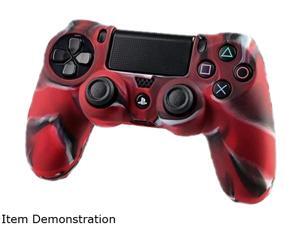 INSTEN Camouflage Navy Red Silicone Gel Case Cover for Sony PlayStation 4 PS4 INSTEN Camouflage Navy Red Silicone Gel Case Cover for Sony PlayStation 4 PS4