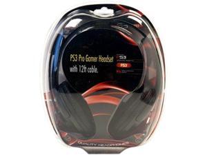 Arsenal PS3 wired dual headset - Black Arsenal PS3 wired dual headset - Black