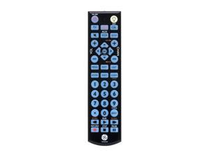 GE 24116 Universal Big Button Blue LED Backlit Remote Control GE 24116 Universal Big Button Blue LED Backlit Remote Control