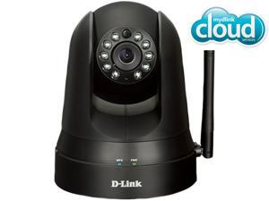 D-Link DCS-5010L Cloud Wireless IP Camera, 640X480 Resolution, Pan/Tilt, Night Vision, Motion Detection, mydlink enabled