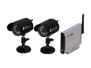Astak Wireless Surveillance Kit with 2 Camera+1 Receiver Astak Wireless Surveillance Kit with 2 Camera+1 Receiver