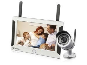 Swann NVW-470KIT All-in-One SwannSecure - Wi-Fi HD 720P Monitoring System w/ Monitor & Day/Night IP Camera Swann NVW-470KIT All-in-One SwannSecure - Wi-Fi HD 720P Monitoring System w/ Monitor & Day/Night IP Camera