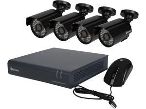 Swann SWDVK-444004A 4 Channels HD DVR w/ 500GB HDD and 4 x 720TVL Day/Night Outdoor Camera Swann SWDVK-444004A 4 Channels HD DVR w/ 500GB HDD and 4 x 720TVL Day/Night Outdoor Camera