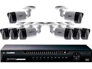 Lorex LHV10162TC8 16-Channel 8 Bullet Cameras w/ 1TB 1080p HD HDD DVR Security System Lorex LHV10162TC8 16-Channel 8 Bullet Cameras w/ 1TB 1080p HD HDD DVR Security System