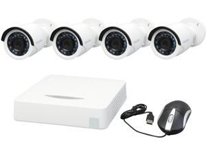 LaView LV-KDV2404W1 4 Channel H.264 Level 960H 4 CH HD Security DVR System w/ Easy DIY 4 x 1000TVL Infrared Surveillance Cameras (No HDD Included, Sold Separately) LaView LV-KDV2404W1 4 Channel H.264 Level 960H 4 CH HD Security DVR System w/ Easy DIY 4 x 1000TVL Infrared Surveillance Cameras (No HDD Included, Sold Separately)