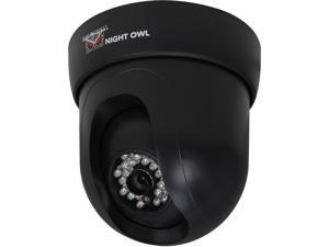 Night Owl Black Indoor Pan/Tilt 600 TVL Camera System, 100ft Easy Connect Cable - Retail Night Owl Black Indoor Pan/Tilt 600 TVL Camera System, 100ft Easy Connect Cable - Retail