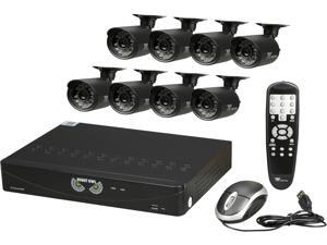 Night Owl B-F650-81-8 8 Channel 8 Channel Video Security System with 8 x 650 TVL Bullet Cameras Night Owl B-F650-81-8 8 Channel 8 Channel Video Security System with 8 x 650 TVL Bullet Cameras