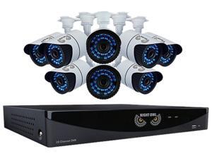 Night Owl B-F900-161-8 16 Ch. 960H DVR + 8 x 900TVL Day/Night Outdoor Bullet/Dome Cameras, 1TB HDD Pre-Installed Night Owl B-F900-161-8 16 Ch. 960H DVR + 8 x 900TVL Day/Night Outdoor Bullet/Dome Cameras, 1TB HDD Pre-Installed