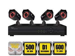 Night Owl WM-845-624-R 8 Channel (Expandable) Security System with 500 GB HDD and 4 x 600 TVL Cameras -Certified Refurbished Night Owl WM-845-624-R 8 Channel (Expandable) Security System with 500 GB HDD and 4 x 600 TVL Cameras -Certified Refurbished