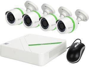 EZVIZ 4 Channel HD 1080p Analog TVI Security System w/ 1TB HDD and 4 Weatherproof 1080p Bullet Cameras, Works with Alexa and Google Home Using IFTTT (BD-1424B1) EZVIZ 4 Channel HD 1080p Analog TVI Security System w/ 1TB HDD and 4 Weatherproof 1080p Bullet Cameras, Works with Alexa and Google Home Using IFTTT (BD-1424B1)