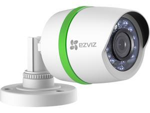 EZVIZ 1080p Weatherproof Bullet Analog Camera with One 60-Foot Video and Power Cable EZVIZ 1080p Weatherproof Bullet Analog Camera with One 60-Foot Video and Power Cable
