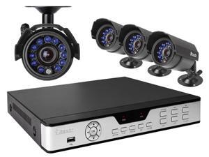 Zmodo PKD-DK4216-500GB 4CH 960H DVR w/ 500GB HDD & 4 x 600TVL Day Night Outdoor Cameras 3G Mobile Access Surveillance Kit Zmodo PKD-DK4216-500GB 4CH 960H DVR w/ 500GB HDD & 4 x 600TVL Day Night Outdoor Cameras 3G Mobile Access Surveillance Kit