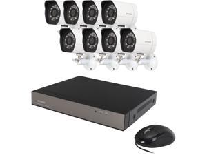 Zmodo ZM-SS718 8 CH NVR + 8 HD 720P Day/Night Outdoor sPoE IP Camera Smartphone Scan QR Code Quick Remote Access Zmodo ZM-SS718 8 CH NVR + 8 HD 720P Day/Night Outdoor sPoE IP Camera Smartphone Scan QR Code Quick Remote Access