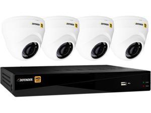 Defender HD1T8D4 8 Channel H.264 Level HD 1080P 8CH with 4 Dome Cameras Defender HD1T8D4 8 Channel H.264 Level HD 1080P 8CH with 4 Dome Cameras