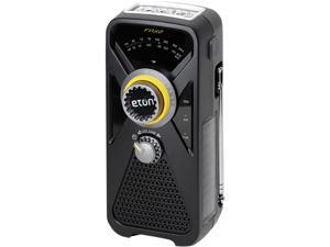 eton Hand Turbine AM/FM Weather Radio with Smartphone Charger - Black NFRX2WXB eton Hand Turbine AM/FM Weather Radio with Smartphone Charger - Black NFRX2WXB