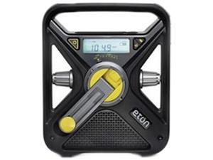 eton Hand Turbine AM/FM Weather Radio with Smartphone Charger - Black NFRX3WXB eton Hand Turbine AM/FM Weather Radio with Smartphone Charger - Black NFRX3WXB