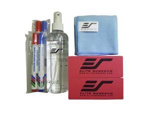 Elite Screens Inc. ZER3 WhiteBoardScreen Cleaning Kit ( Pen x3, Eraser x2, Cleaning Cloth x1, Cleaning Solution Bottle x 1) Elite Screens Inc. ZER3 WhiteBoardScreen Cleaning Kit ( Pen x3, Eraser x2, Cleaning Cloth x1, Cleaning Solution Bottle x 1)