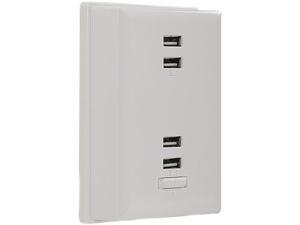 RCA WP4UWR USB Wall Plate Charger RCA WP4UWR USB Wall Plate Charger