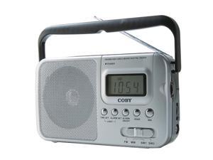 COBY CX39 World Band AM/FM/Shortwave Radio with Digital Display COBY CX39 World Band AM/FM/Shortwave Radio with Digital Display