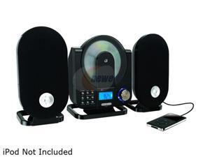 GPX HC208B Home Music System Vertical CD Player with AM/FM Radio and Digital Clock Includes GPX HC208B Home Music System Vertical CD Player with AM/FM Radio and Digital Clock Includes